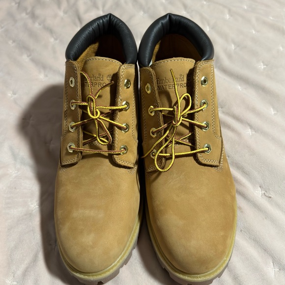 Timberland Premium Waterproof Chukka Boots Wheat Nubuck Men’s 11.5 main image 5